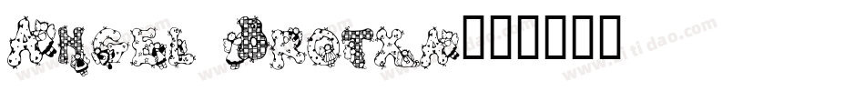 Angel Brotxa字体转换